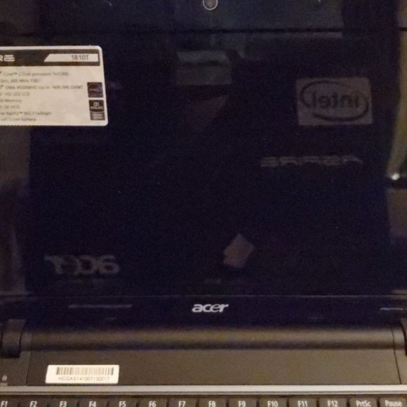 Acer 1810T 11.6" Laptop PC 4GB RAM 1 TB HDD Windows 10 - Picture 5 of 7